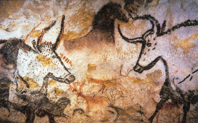 Visual: Höhlenmalerei Lascaux, ca. 17.300 Jahre alt