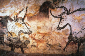 Höhlenmalerei Lascaux, ca. 17.300 Jahre alt